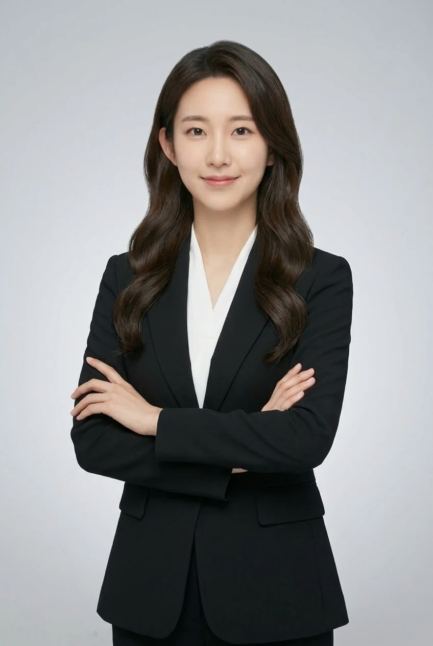 블랙 정장 프로필