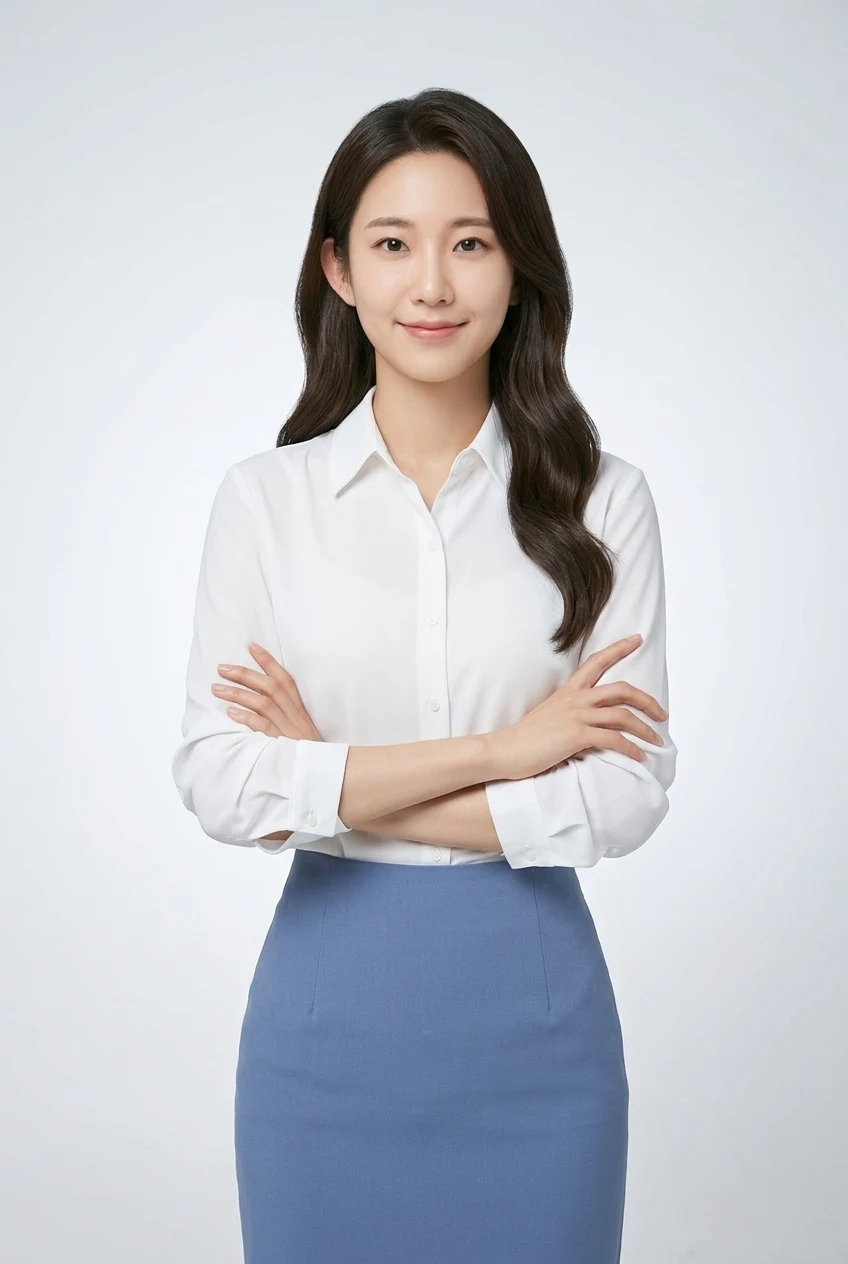블루 스커트 프로필