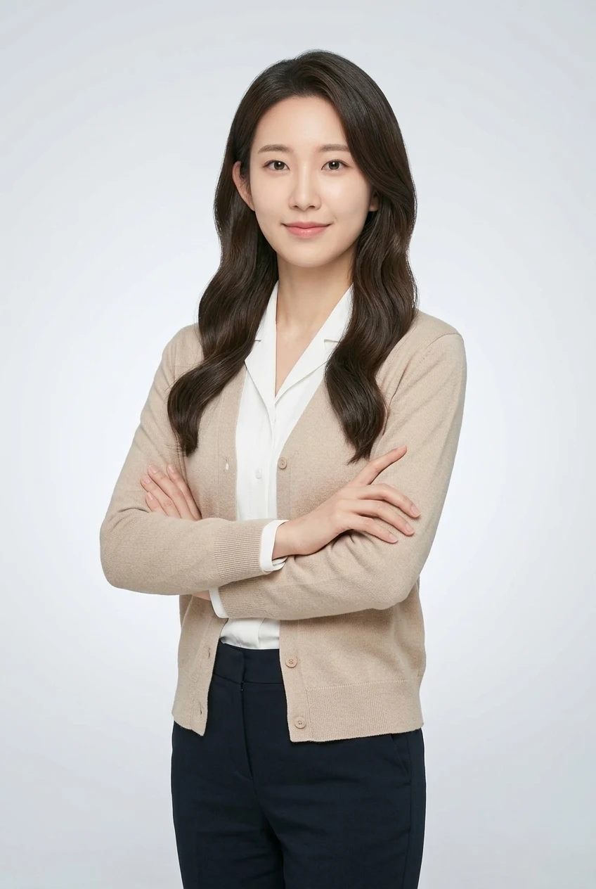 니트 가디건 프로필