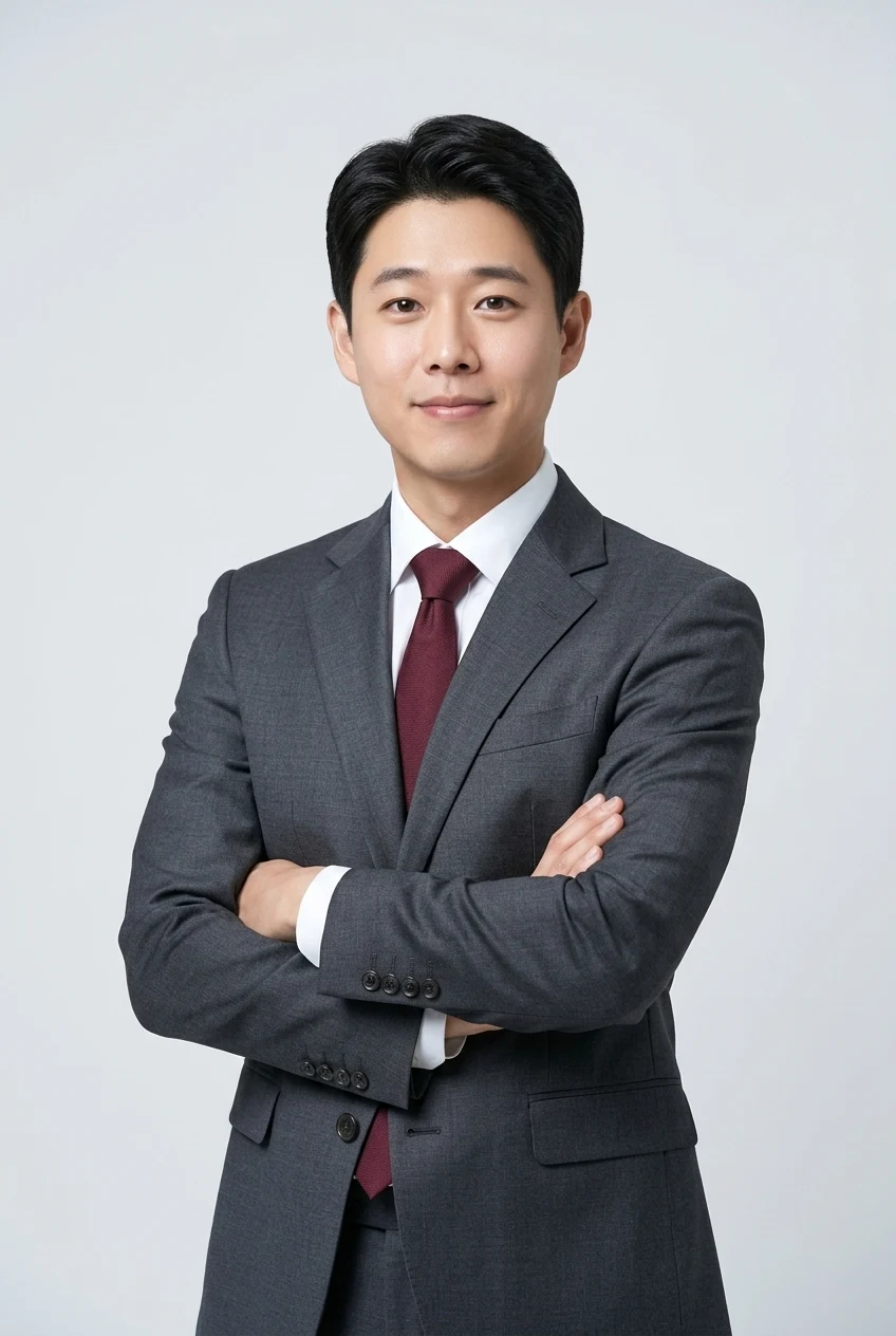 남성 차콜 정장