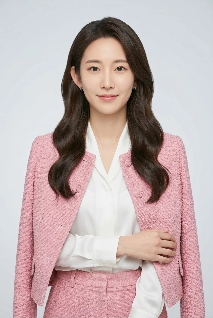 핑크 트위드 재킷 프로필