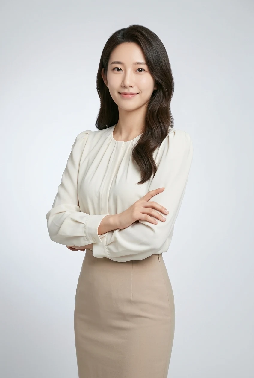셔링 블라우스 프로필