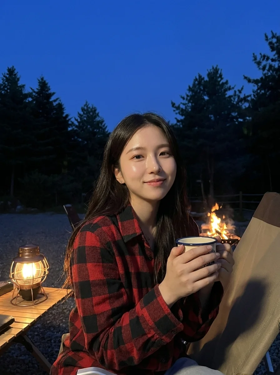 감성 캠핑 스냅