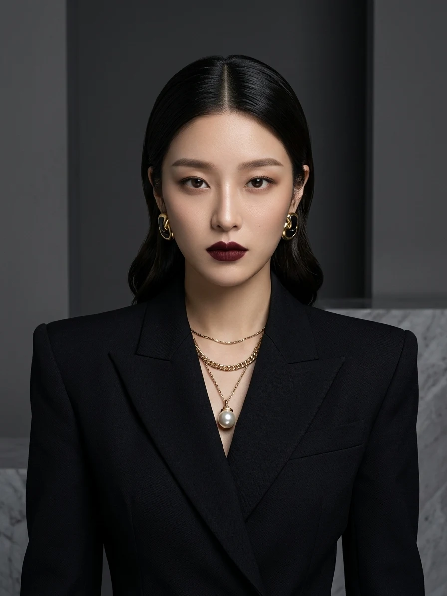 럭셔리 매거진 화보