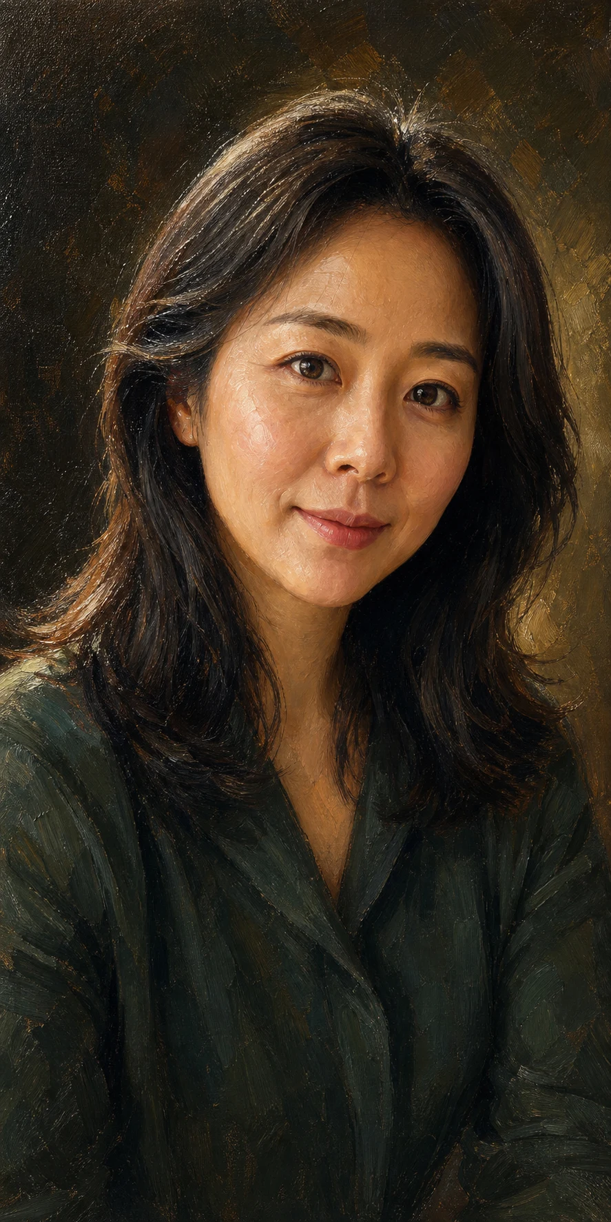 유화 명화 초상