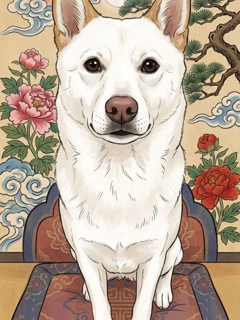 조선 민화 초상