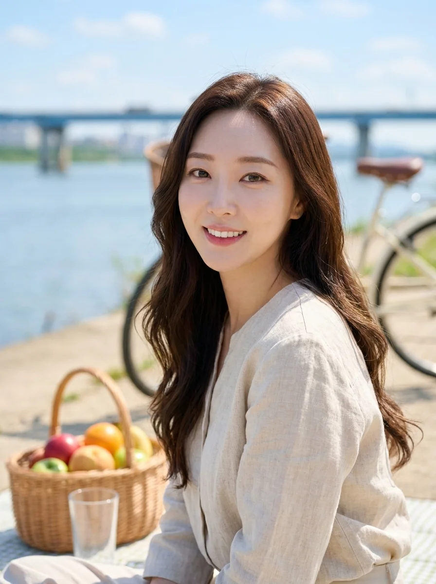 한강 피크닉 스냅