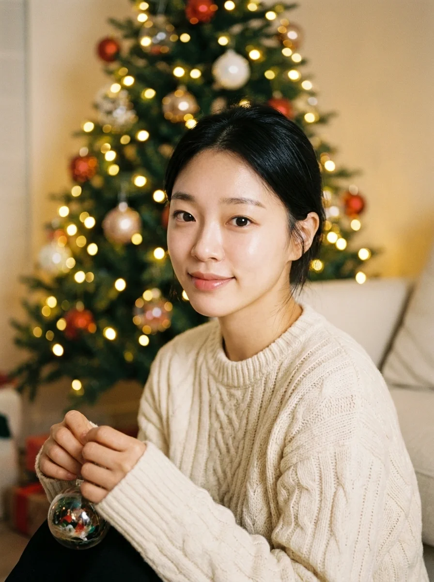 빈티지 크리스마스 스냅